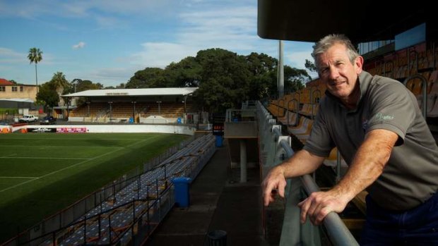 Upgrades needed: Tigers maintenance manager Peter Duffy at Leichhardt Oval.