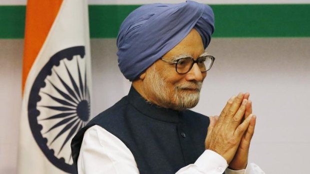 "Socially inclusive": Manmohan Singh defended his government's economic record.