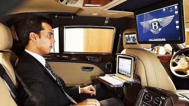 Bentley's flagship Mulsanne limousine - Executive Interior Concept.