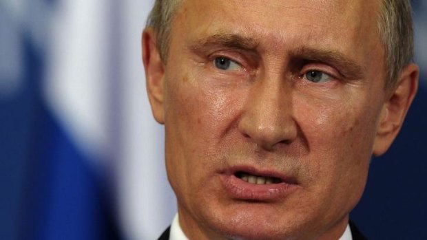 Scathing of the US ... Russian President Vladimir Putin gave a 40-minute diatribe against the West during a speech in Sochi.