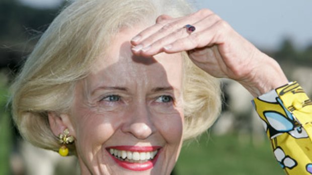 The Governor General Quentin Bryce still going strong at 67.