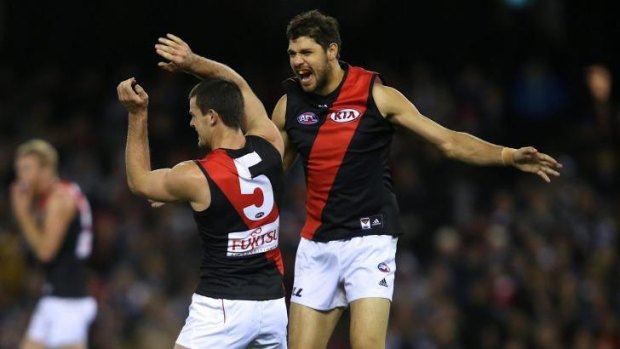 Port has offered Paddy Ryder (right) a five-year contract and told Essendon it would give up its first-round draft pick.