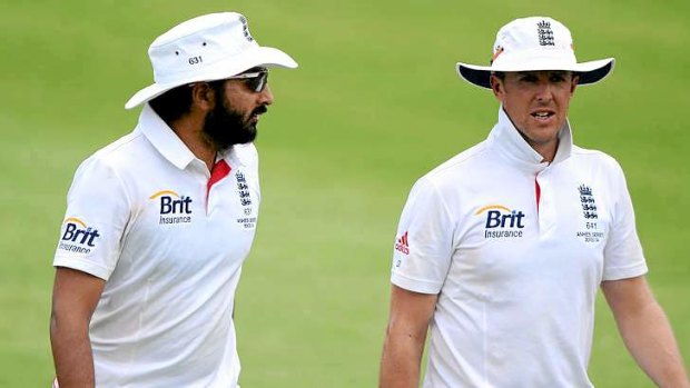 Twin spinners: Ashley Mallet believes England should play  Monty Panesar and Graeme Swann in spin-friendly Adelaide.