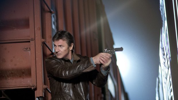 Liam Neeson stars in the action thriller <i>Run All Night</i>.