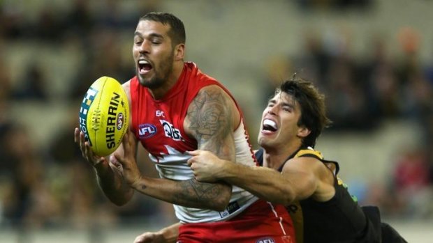 Alex Rance will again be charged with curbing Lance Franklin's influence.