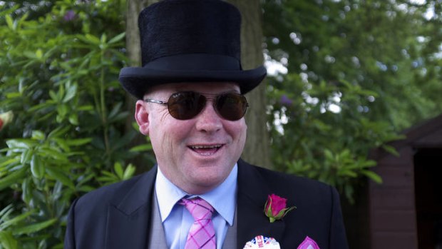 Peter Moody, trainer of Black Caviar, at Royal Ascot yesterday.