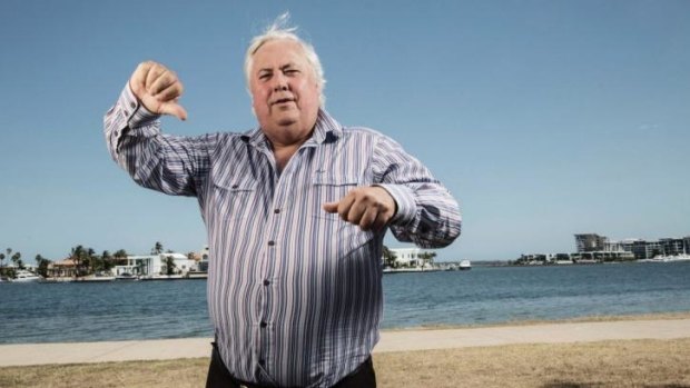 Clive Palmer says the Coalition's Direct Action policy is 'hopeless'. 