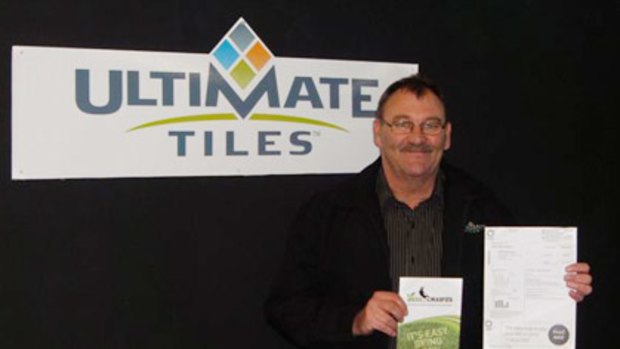 Rick Somers of Ultimate Tiles.