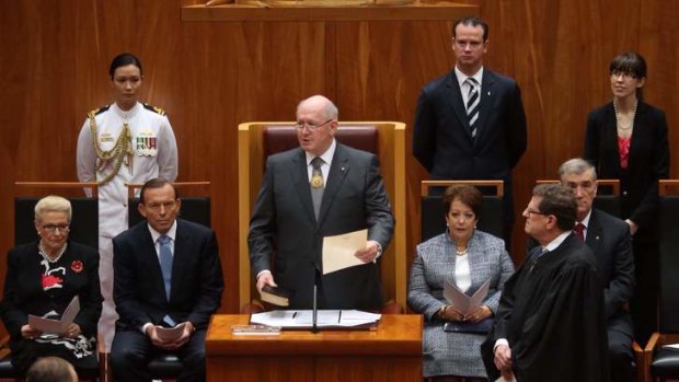 New Governor-General Sir Peter Cosgrove.