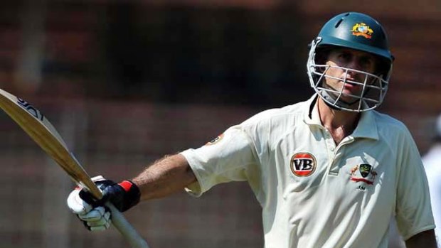 Simon Katich... his biggest weapon against pace bowlers is to frustrate them with his defence.