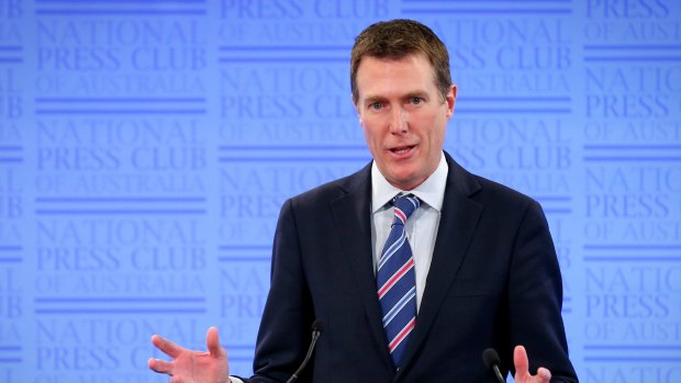 Social Services Minister Christian Porter announced a announced a $4.3 billion national redress scheme for victims of abuse. 