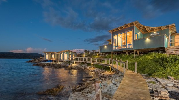 The Picnic Island Freycinet complex has been nominated for an Australian Institute of Architects award, for the Small Project category.