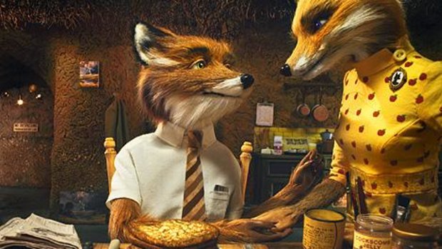 Real-life aspects ... Mr and Mrs Fox, voiced by George Clooney and Meryl Streep, deal with marital issues.