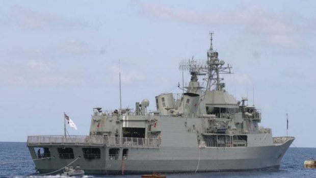 Hazing allegations: the HMAS Ballarat.