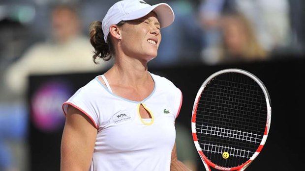 Lost in the final ... Samantha Stosur.