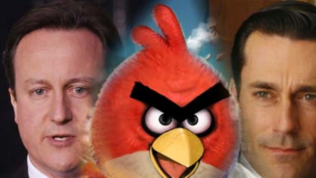 The ANGRY BIRDS Red Bird Flock Shot Couple