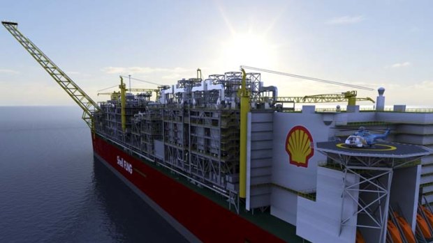 Extreme case ... the $12 billion Prelude LNG project.
