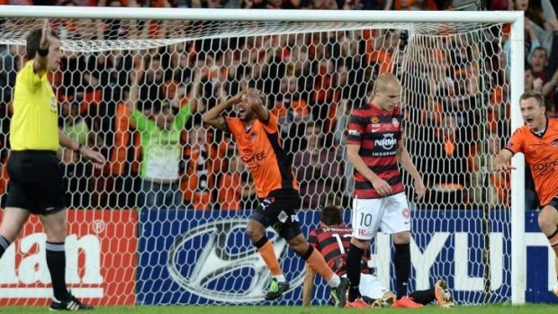 Henrique settled the grand final with his late injury time strike for the Roar.
