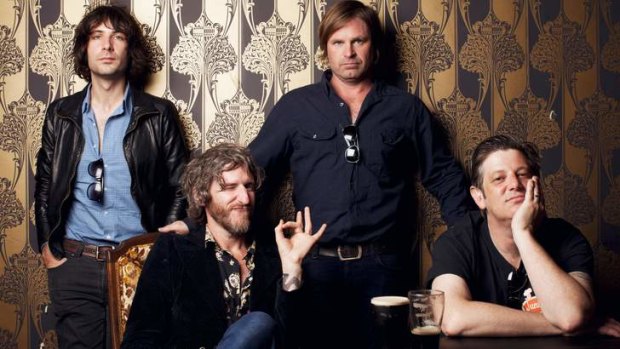 Australian band You Am I: From left, Davey Lane, Tim Rogers, Andy Kent and Russell Hopkinson.