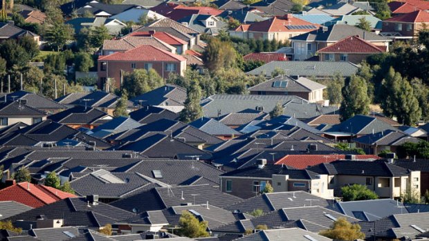 Binge ...  rising house prices mean bigger mortgages and more profits for the banks.