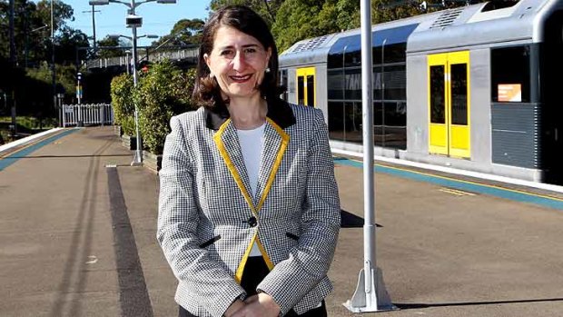 In the firing line: Transport Minister Gladys Berejiklian's new fare policies under the Opal smartcard have raised concerns from the opposition.