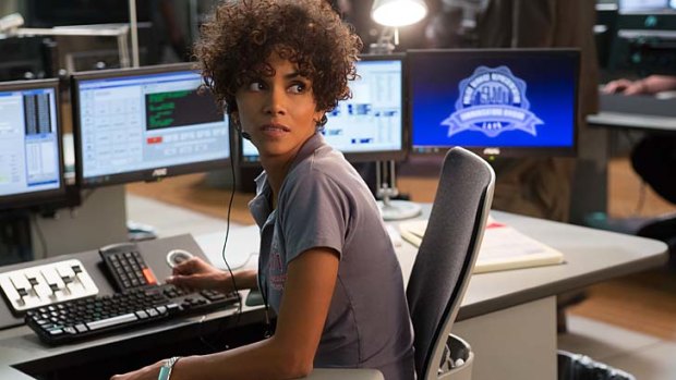 Echoes of reality: Halle Berry as Jordan Turner in <i>The Call</i>.