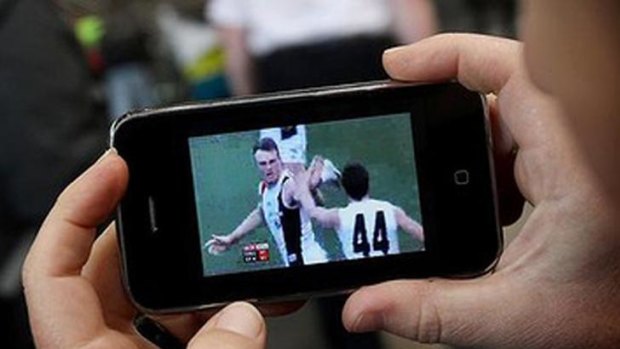 Optus's TV Now system aimed to offer streaming of sports contests with only a minor delay.