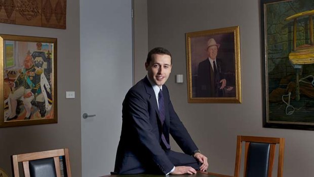 The Everywhere Man ... Tom Waterhouse, a fourth generation bookmaker, has plenty of pedigree but the staying power is unknown.