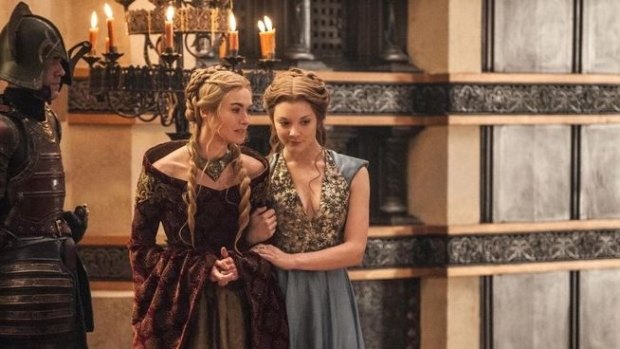 Cersei Lannister (Lena Headey) and Margaery Tyrell (Natalie Dormer).