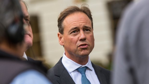 Environment Minister Greg Hunt.