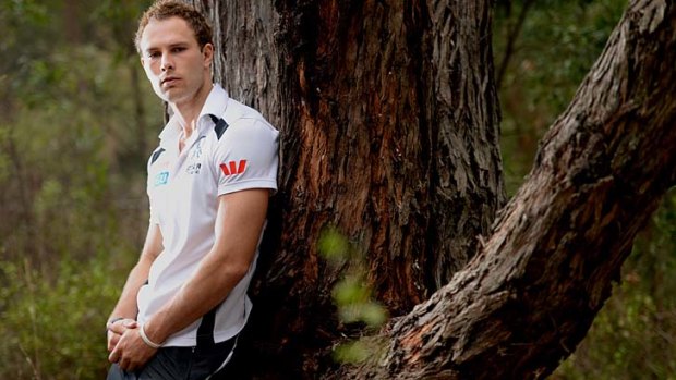 Out of the woods: Brent Macaffer is looking to a successful 2013 after injury and the loss of close mate John McCarthy.