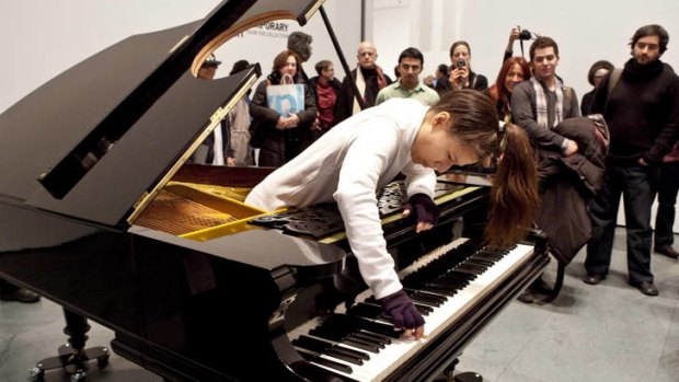 Jennifer Allora and Gillermo Calzadilla will bring their acclaimed <i>Stop, Repair, Prepare: Variations on Ode to Joy for a Prepared Piano</i> to Melbourne.
