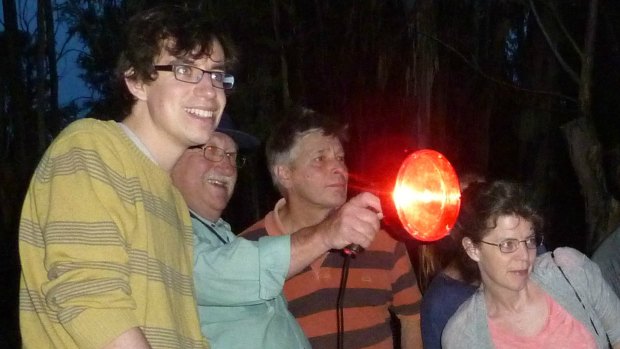 Look at that! Ken Thomsen shines the light on Tidbinbilla’s nocturnal critters