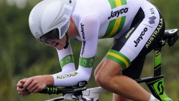 Campbell Flakemore claimed Australia's second gold medal in the men's Under 23 time trial.