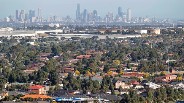 Land prices are rising in Melbourne's outer growth area suburbs.