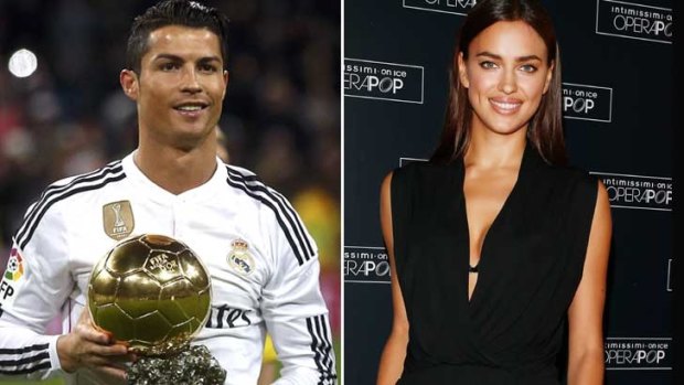 Split up: Cristiano Ronaldo and Irina Shayk.