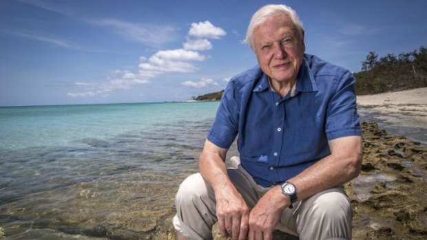 Sir David Attenborough is particularly concerned about the Great Barrier Reef.