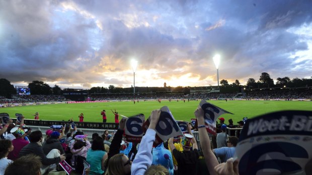 Manuka Oval would be home to a Canberra Big Bash franchise.