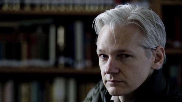 "Paranoid" ... Julian Assange was worried about US agencies framing him at the time he met two women who would later accuse him of rape.