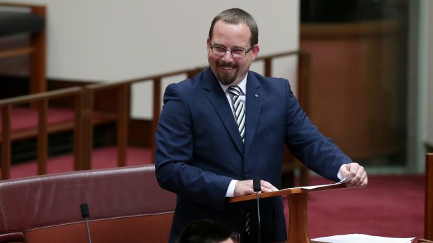 Australian Motoring Enthusiast Party senator Ricky Muir, who was elected with only 0.5 per cent of the vote, was singled out by Mr Turnbull when explaining the need for the changes. 