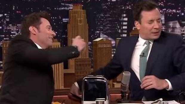 But Jimmy Fallon doesn't look convinced.
