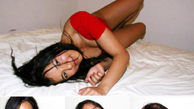 Beyond good taste ... some of the controversial pictures that feature on clothing retailer American Apparel's website.