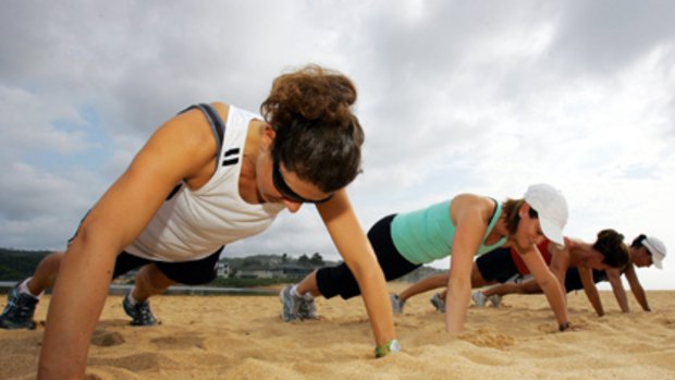 Fit or fad ... boot camp displaces Pilates as top exercise trend.