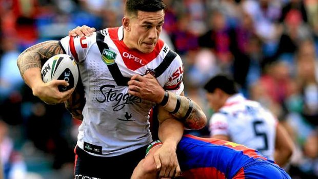 Season to remember: Roosters and New Zealand international Sonny Bill Williams.