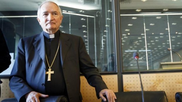 The Vatican's Archbishop Silvano Tomasi is being questioned by a United Nations panel. 
