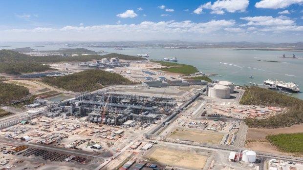 The gas industry has built massive export facilities in north Queensland.