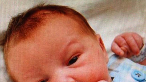 Abducted ... a three-day-old boy named Keegan has been found safe six hours after being taken.