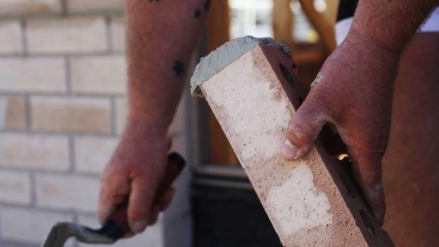 Taking a hammering ... complaints against home builders have risen sharply.