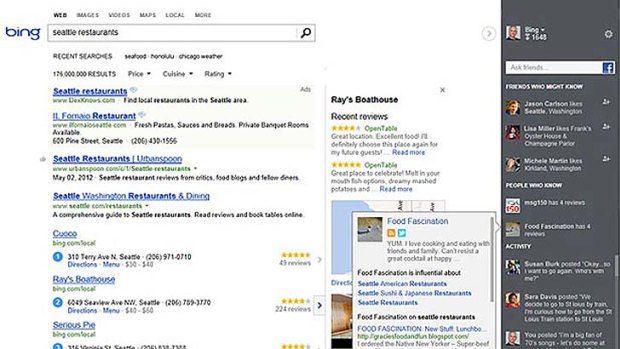 REBING: Microsoft changes to Bing will reshape how the search engine displays its search results.