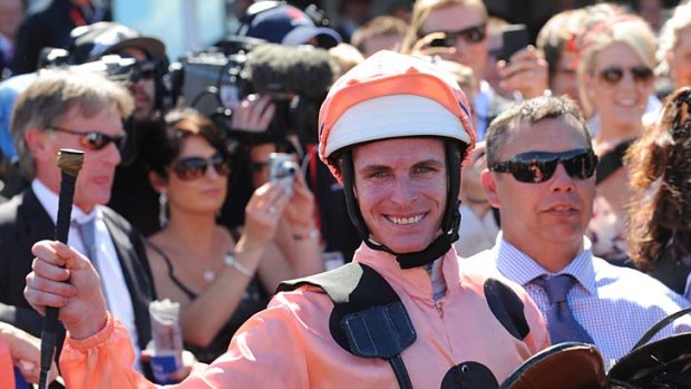Keen for Caviar: Luke Nolen has had a disappointing Flemington carnival, but Black Caviar is about to change all that.